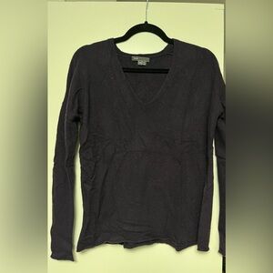 Vince Deep Purple Knit Top XS